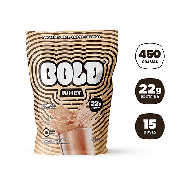 Whey Milkshake de Baunilha 450g BOLD