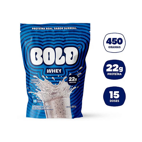 Whey Cookies & Cream 900g BOLD