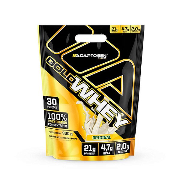 Gold Whey Vanilla BAG 900g Adaptogen