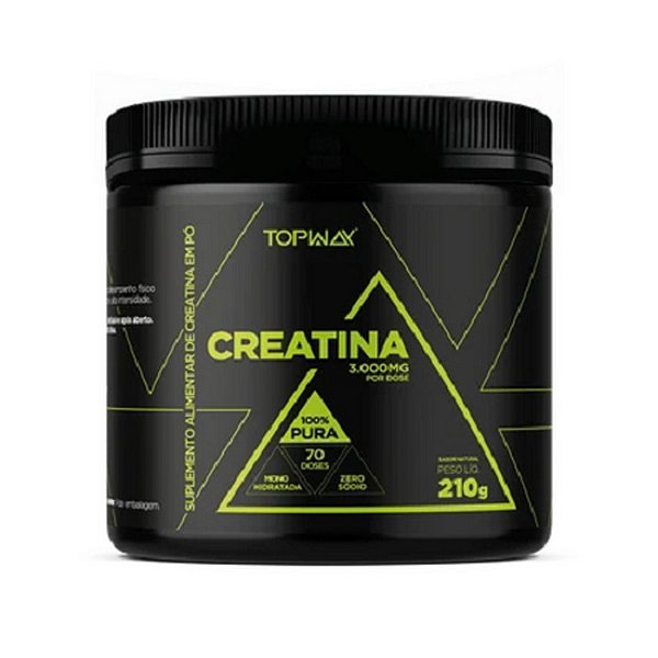 Creatina 100% Pura 210g Topway