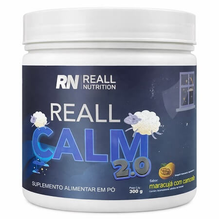 Reall Calm 2.0 Maracujá e Camomila 300g Reall Nutrition