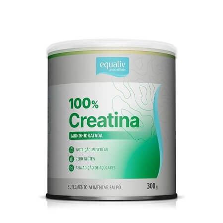 Equaliv Creatina 100% Monohidratada 300g Equaliv