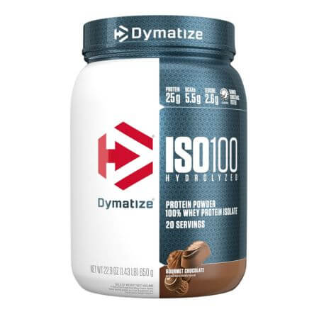 ISO 100 Chocolate Gourmet 1.4lbs (640g) Dymatize Nutrition