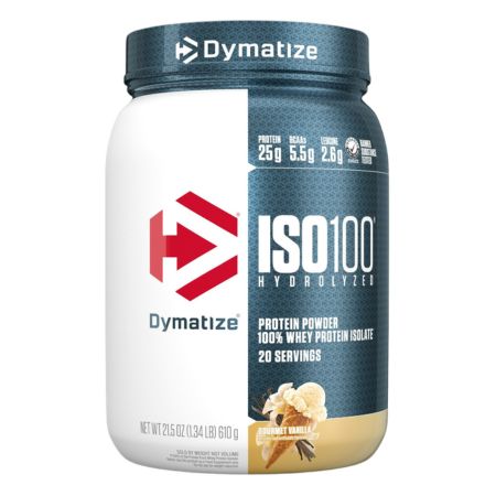 ISO 100 Vanilla 1.4lbs (640g) Dymatize Nutrition
