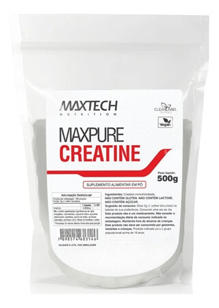 MaxPure Creatine Refil 500g MaxTech Nutrition