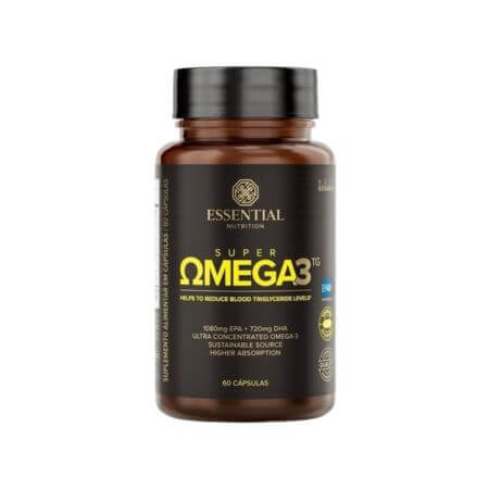 Super Ômega 3 TG 60 Cápsulas Essential Nutrition