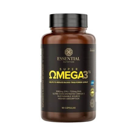 Super Ômega 3 TG 90 Cápsulas Essential Nutrition