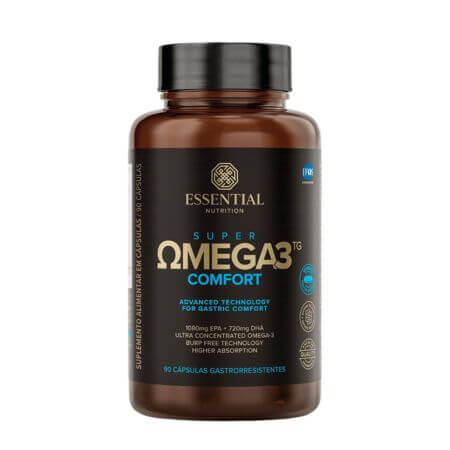 Super Ômega 3 TG Confort 90 Cápsulas Essential Nutrition