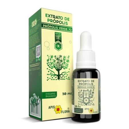Extrato de Própolis Verde 70 (25%) 30ml Apis Flora