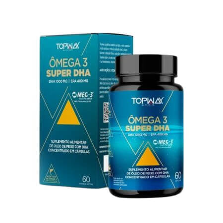Ômega 3 Super Dha 60 Cápsulas Topway