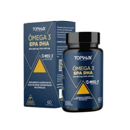 Ômega 3 Super EPA DHA 60 Cápsulas Topway