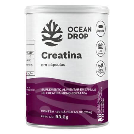 Creatina 180 Cápsulas Ocean Drop