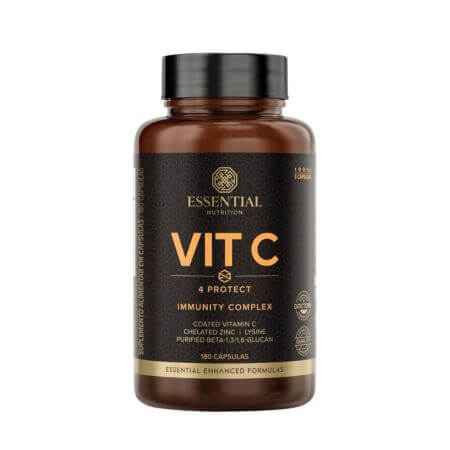 Vitamina C 4 Protect 180 Cápsulas Essential Nutrition