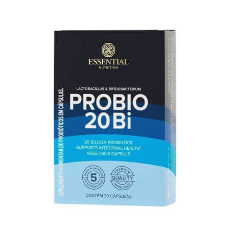 Probio 20Bi 30 Cápsulas 15 doses Essential Nutrition