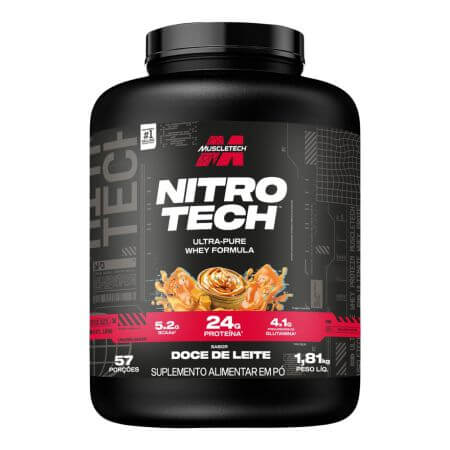 Nitrotech Ultra-Pure Doce de Leite 1.81Kg MuscleTech