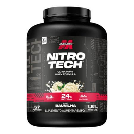 Nitrotech Ultra-Pure Baunilha 1.81Kg MuscleTech