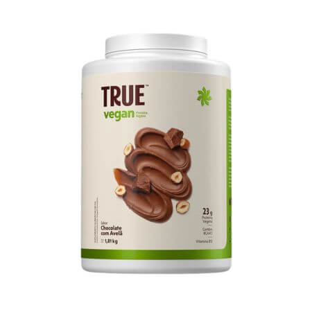 True Vegan Chocolate Com Avelã 1810g True Source