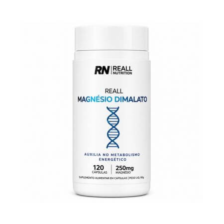 Reall Magnésio Dimalato 120 Cápsulas Reall Nutrition