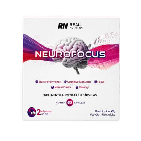 Reall Neuro Focus 60 Cápsulas Reall Nutrition