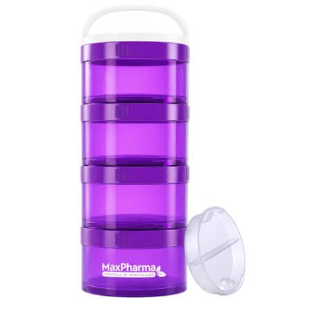 Multi Travel 4 Compartimentos Roxo MaxPharma