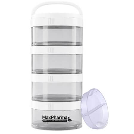 Multi Travel 4 Compartimentos Branco MaxPharma