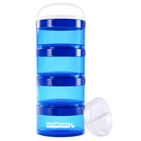 Multi Travel 4 Compartimentos Azul Marinho MaxPharma