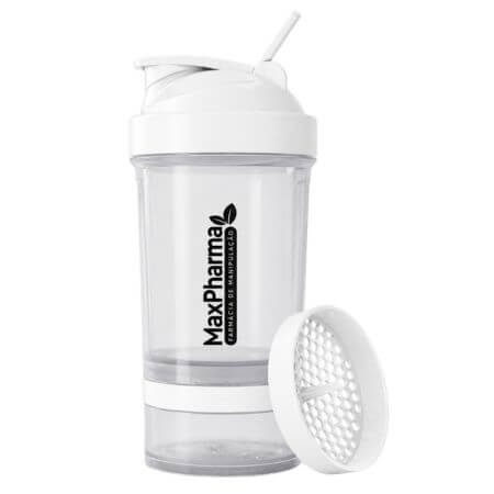 Coqueteleira Smart Duo Branca 500ml MaxPharma