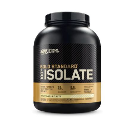 Whey Gold Isolate Baunilha 5,02 Lbs (2.28Kg) Optimum Nutrition