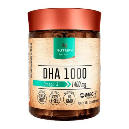 DHA 1000 120 Cápsulas Nutrify