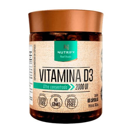 Nt Vitamina D3 60 Cápsulas Nutrify