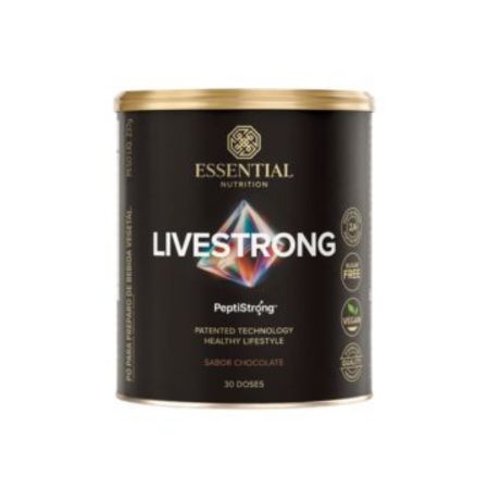 LiveStrong Chocolate Lata 237g 30 Doses Essential Nutrition