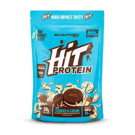 HIT Protein Cookies & Cream BAG 900g Adaptogen