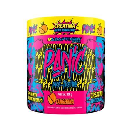 Panic Pré Workout Tangerina 300g Adaptogen