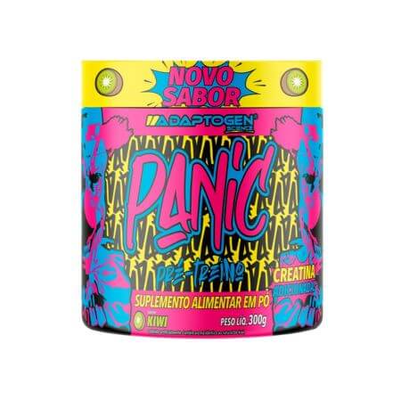 Panic Pré Workout Kiwi 300g Adaptogen