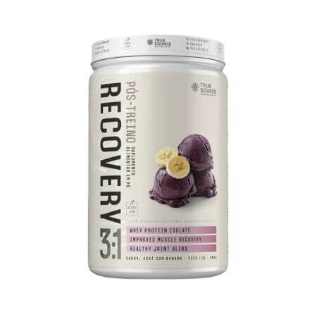 Pós-treino Recovery Sport Line Açaí com Banana 900g True Source
