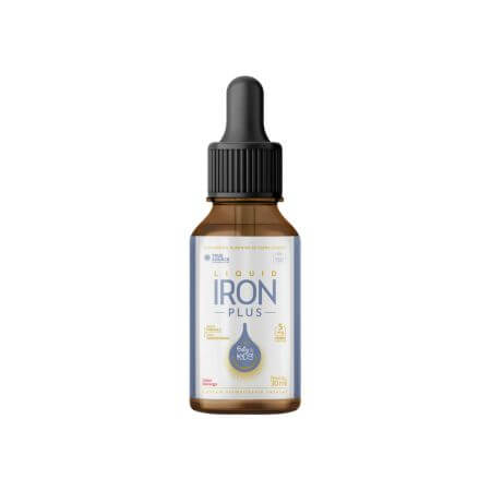 Liquid Iron For Baby e Kids Morango 30ml True Source