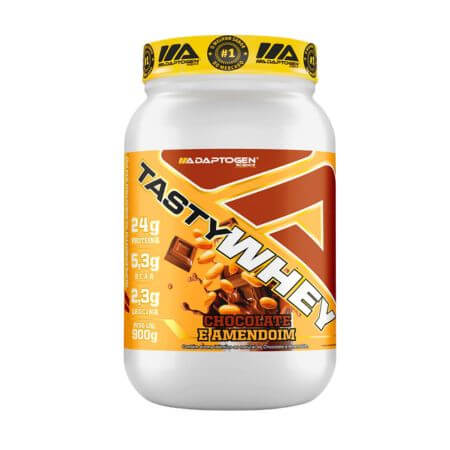 Tasty Whey Chocolate Peanut Butter Pote 900g Adaptogen