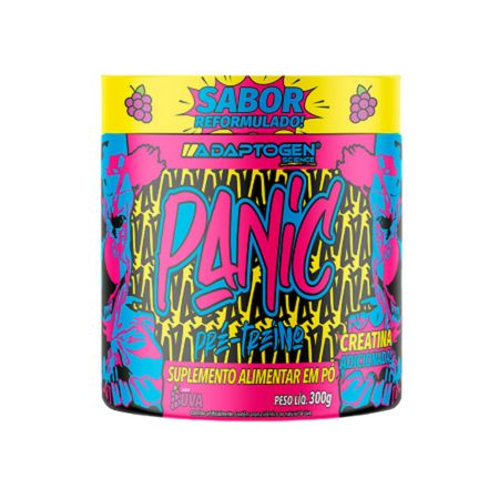 Panic Pré Workout Uva 300g Adaptogen
