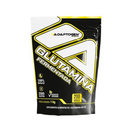 Glutamina Fermentada 1Kg Adaptogen