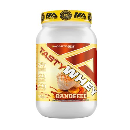 Tasty Whey Banoffe Pote 900g Adaptogen