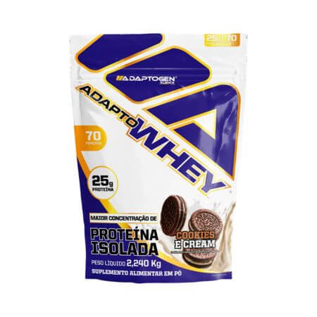 Adapto Whey Cookies e Cream BAG 2240g Adaptogen