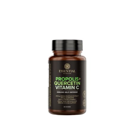 Própolis + Quercetin + Vitamin C 60 Cápsulas 30 Doses Essential Nutrition