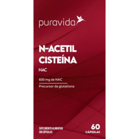 N-Acetil Cisteína 60 Cápsulas PuraVida