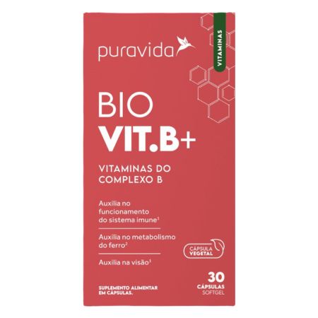 Bio Vit B+ 30 Cápsulas PuraVida