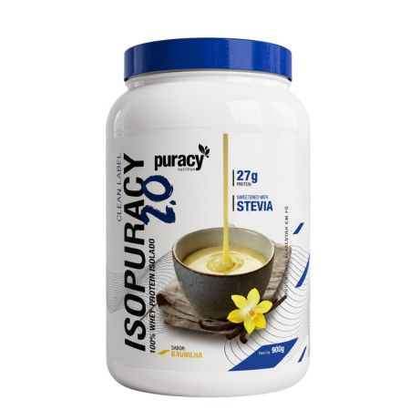 IsoPuracy 2.0 Natural Vanilla 900g Puracy Nutrition
