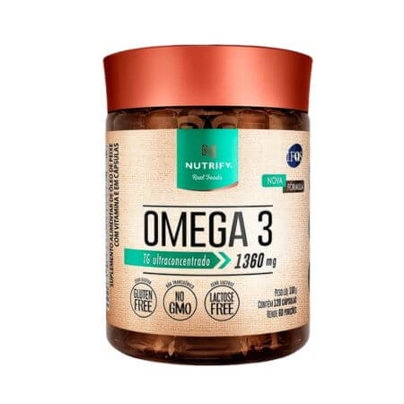 Omega-3 TG Ultra Concentrado 120 Cápsulas Nutrify