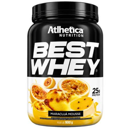 Best Whey 900g Maracujá Mousse Atlhetica Nutrition