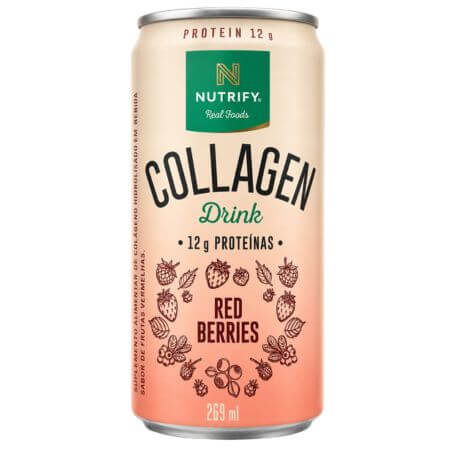 Collagen Drink Sabor Red Berries 269ml Nutrify
