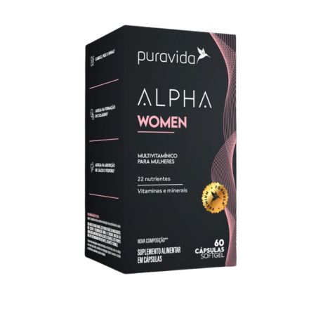 New Alpha Women 60 Cápsulas PuraVida