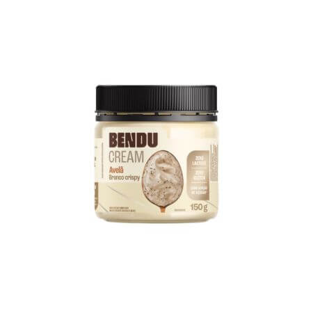 Creme Avelã Branco Crispy 150g Bendu